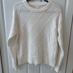 Calson white sweater